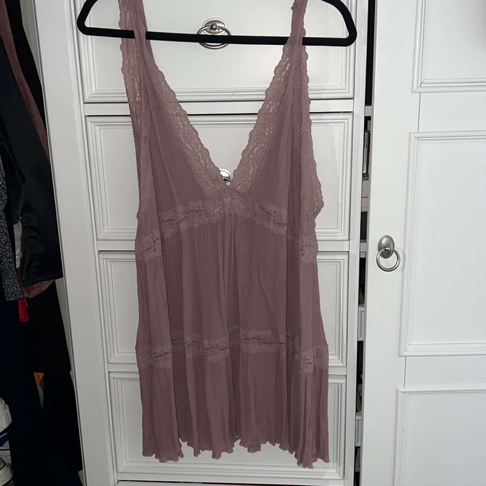 Free People light purple-ish lace dress